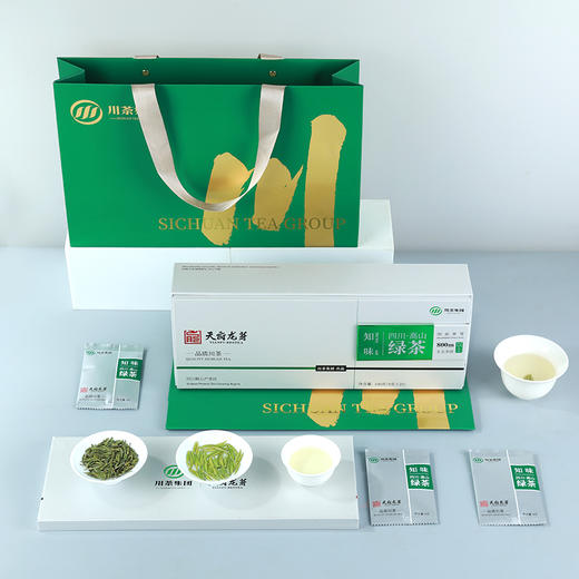 【天府龙芽】知味绿化 礼盒装100g（4g*25） 商品图1