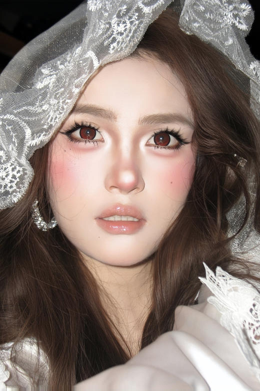 Jumicon 半年抛 玫瑰墓园 直径14.5mm着色13.9mm 商品图10