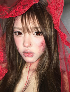 Jumicon 半年抛 玫瑰墓园 直径14.5mm着色13.9mm