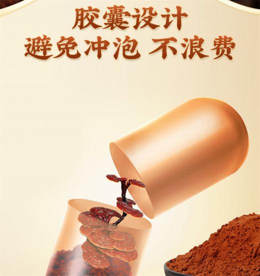 修正 破壁灵芝孢子粉胶囊18g 手术后增强免疫营养礼品0.3g/粒*10粒/板*3板/袋*2袋/盒 商品图2