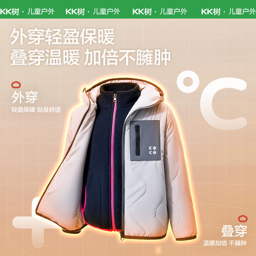 【KK树】热力岛抓绒马甲KQ25150 商品图4
