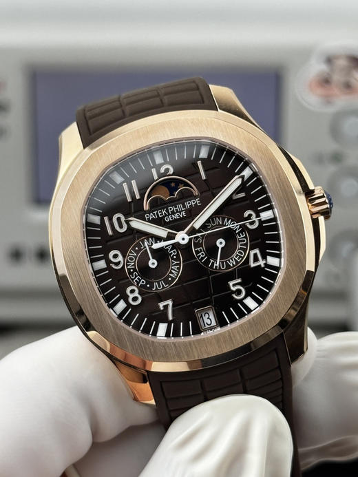 PPF factory ，高版本2026新款➕百达翡丽Aquanaut系列推出首款新增便捷实用的复杂功能腕表 5261-001 笑脸雷王➕男女适配，腕表⌚️尺寸39.9mm，正品原版开模，做工精良❕❕ 商品图10