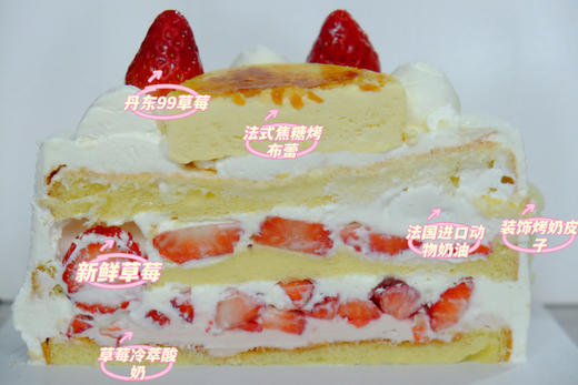草莓冷萃酸奶蛋糕 商品图1