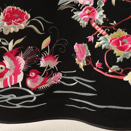 断码清仓价HH 25111307羊毛休闲毛呢马甲新中式旗袍刺绣外套 商品图3