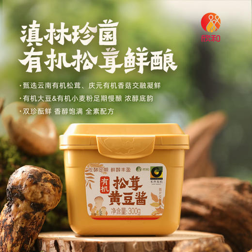 禾然有机松茸黄豆酱 商品图0