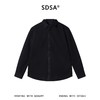 9213SDSA男士秋冬新款痞帅男装复古简约拼接撞色翻领衬衫百搭时尚衬衣 商品缩略图1