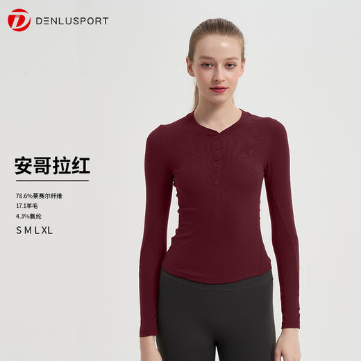 2025秋冬新款羊毛衫亨利衫长T DY66227# 商品图6