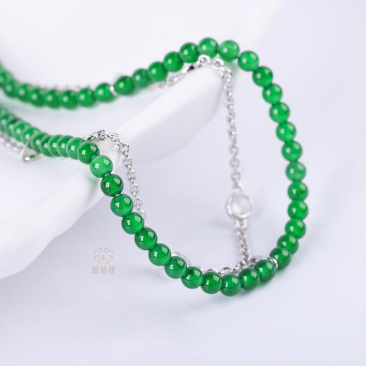 【财源滚滚】翡翠米珠手链 SZ12509027 商品图3