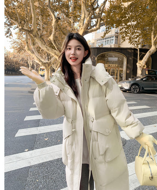 好羽绒闭眼冲！【卉遇长款手套口袋羽绒服HY-52】顶级牛货❗700+的高品质，被问无数遍的羽绒服❗  商品图3