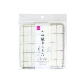 《大创》抹布  かや織りふきん（グラフチェック）