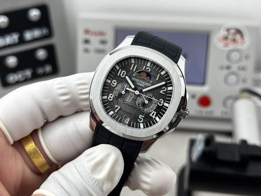 PPF factory ，高版本2026新款➕百达翡丽Aquanaut系列推出首款新增便捷实用的复杂功能腕表 5261-001 笑脸雷王➕男女适配，腕表⌚️尺寸39.9mm，正品原版开模，做工精良❕❕ 商品图13