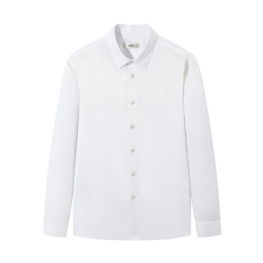 【无缝领/大码衬衫】柒牌男装2026春季新款莫代尔商务翻领衬衫130A70710 商品图4