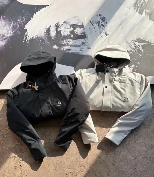 D120809男女情侣款户外加厚保暖旅行休闲羽绒服滑雪服 商品图3