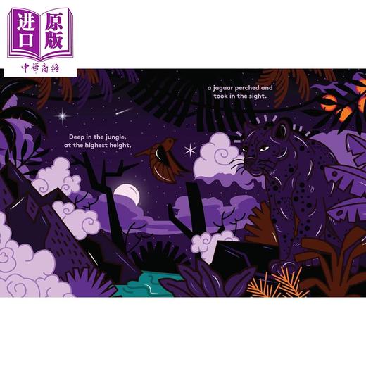 【中商原版】被黑夜拥抱 Hugged by the Night 英文原版 儿童绘本 亲子读物 舒缓的睡前故事 图画故事书 进口童书 精装 商品图2