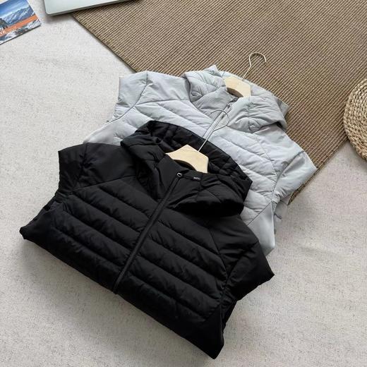 D120828冬日通勤户外轻暖新选择同款拼接轻薄羽绒服外套 商品图5