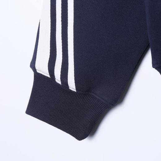 WT313SDSA男士秋冬新款痞帅男装简约时尚撞色织带拉链连帽卫衣百搭宽松 商品图4