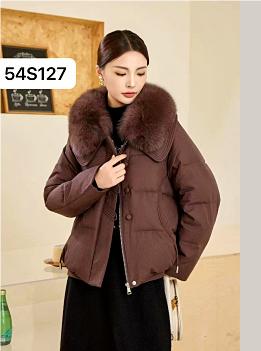 54S127狐狸毛领鹅绒服 商品图1