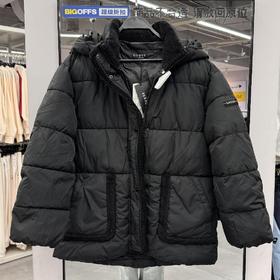 GUESS 女连帽收腰棉服 379.90元（线上线下同时销售 不保证有货）558688-WY