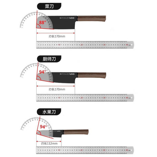 OOU咖啡熊抗菌刀具六件套  DJ0025 商品图6