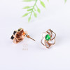 【旋转的爱】翡翠耳钉-EZ12404019 商品缩略图4