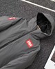 D120805秋冬红硅胶标连帽冲锋衣羽绒服男女同款情侣款 商品缩略图12