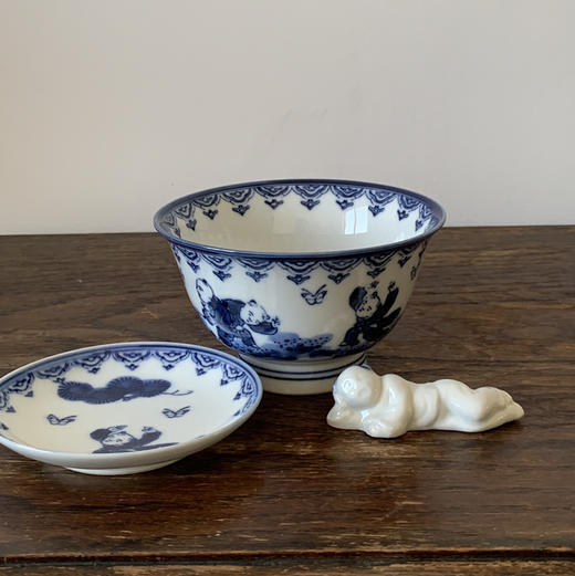 【苏州】日本有田烧婴戏图手绘茶碗 大号 X1375 商品图2