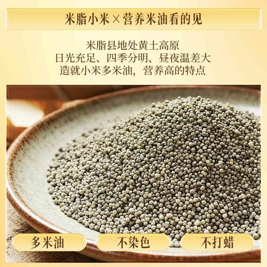 陕北米脂黑小米2kg真空袋装简易手提袋杂粮粥当季农家米脂新米 商品图1