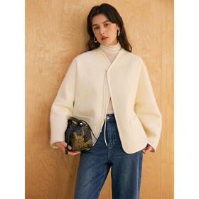 HeyDress盘扣立领连肩袖新中式外套