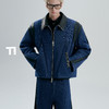 启世录TIWILLTANG“割域链影”丹宁革絮拼缀暖绒匠拼韧域夹克套装 商品缩略图0