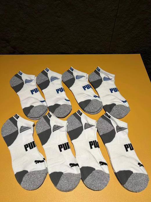 D120841无骨网眼设计一卡8双男士毛巾底短袜 商品图2