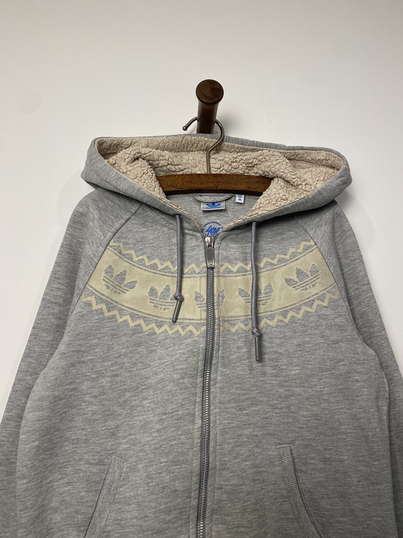 adidas Originals 40周年限定 阿迪经典三叶草 连帽卫衣_HDS(S)