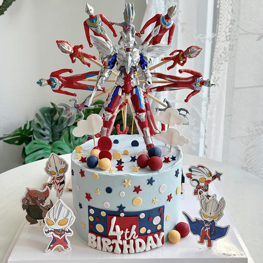 旋转奥特曼蛋糕 商品图0