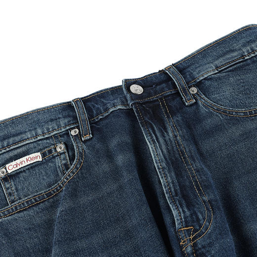 【超惠秒】Clavin Klein 卡文·克莱 男士运动休闲弹棉直筒牛仔长裤 12518 商品图7