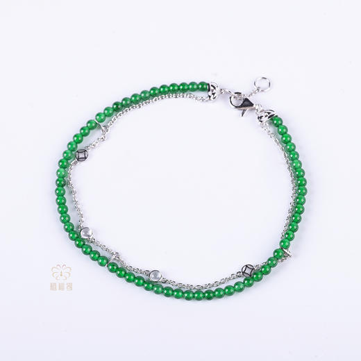 【财源滚滚】翡翠米珠手链 SZ12509027 商品图1