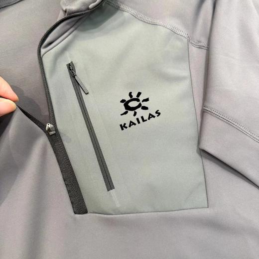 D120815秋冬款上新男女情侣款简约大气加绒半拉链卫衣 商品图8