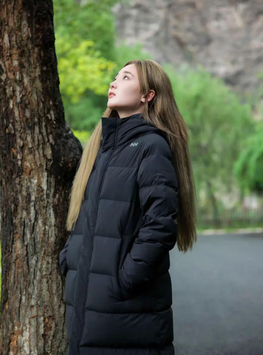 顶级好货H连帽长款男女同款鹅绒羽绒服 商品图11