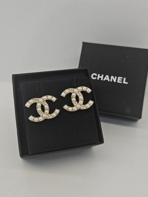 女款珍珠水晶耳環ji025 商品图0