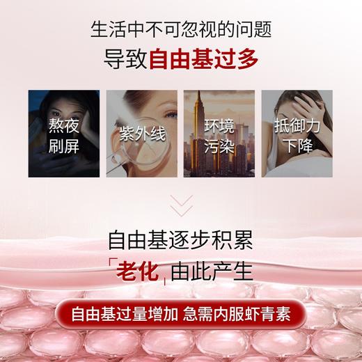 Esmond Natural 爱司盟雨生红球藻（左旋虾青素）60粒/瓶 商品图2