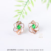 【旋转的爱】翡翠耳钉-EZ12404019 商品缩略图0