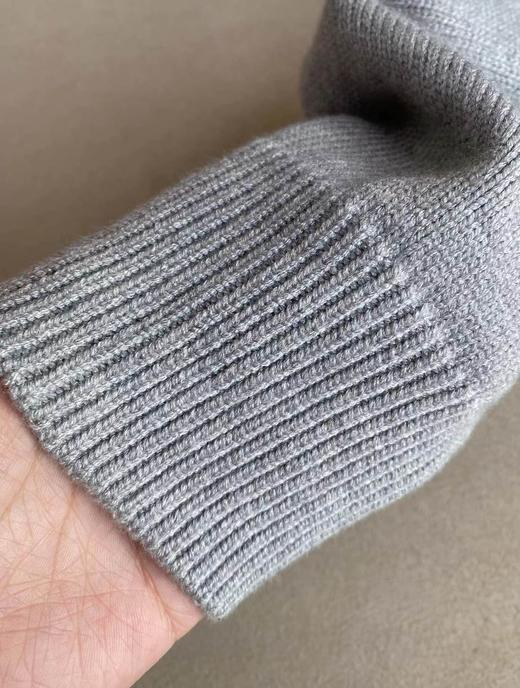 D120812秋冬新品联名款织花圆领针织套头毛衣男女同款 商品图9