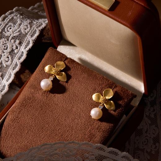 Manreya “莫奈花园”5天珍珠耳钉&耳夹 礼盒 商品图10