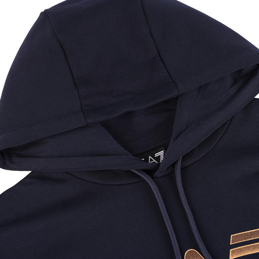 【超惠秒】Armani EA7 男士运动休闲全棉连帽卫衣外套 12455 商品图4