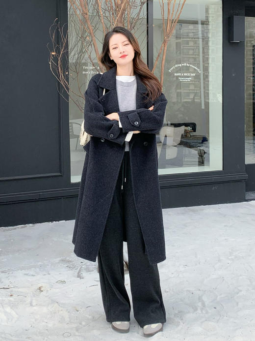 【百图lulu定制】【预售10天发】【口袋糯米裤】五色 软糯 有垂感 直筒 加绒  两侧有口袋糯米裤 商品图4