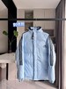 D120825刺绣款三叶草三条杠保暖立领棉服男女同款 商品缩略图7