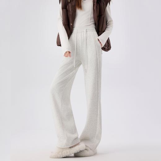 DANMO旦茉加绒卫裤 | 侧面拼接设计 软糯柔感面料 加绒加厚 保暖舒适 商品图5