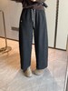 D120833慵懒舒适休闲风加绒九分羊绒气球裤女士阔腿裤 商品缩略图2