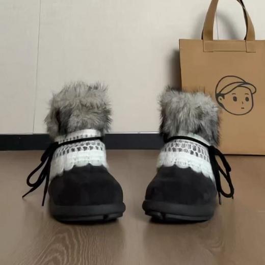 【材质柔软❗️穿感舒适】东北雪地靴女2025年秋冬季新款加厚增高防滑加绒保暖套筒棉鞋女鞋。jb 商品图1