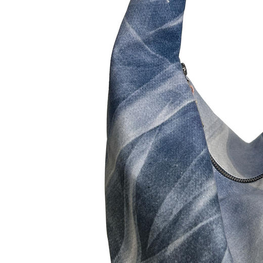 谜底原创蓝晒包包2026春季新品造型感艺术百搭单肩包女261MQ0403 商品图2