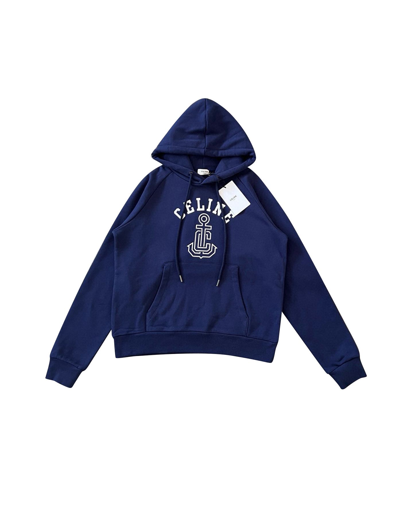 女款毛圈植绒印花连帽卫衣la008