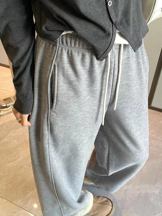 D120833慵懒舒适休闲风加绒九分羊绒气球裤女士阔腿裤 商品图11